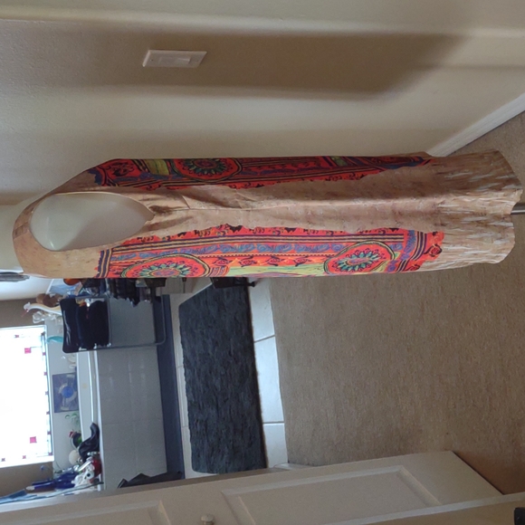 Sweet Miss multicolored print dress size medium - Picture 2 of 8